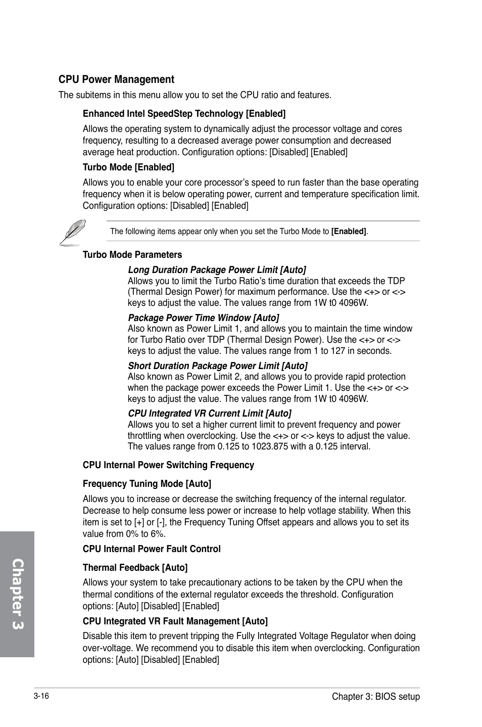 Chapter 3 | Asus Z87M-PLUS User Manual | Page 74 / 164