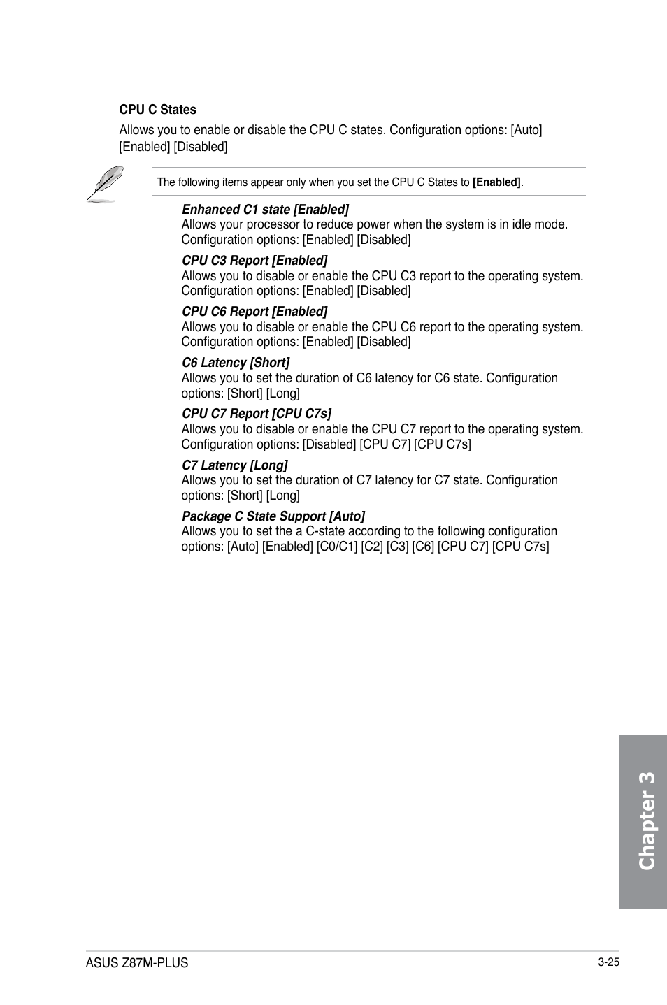 Chapter 3 | Asus Z87M-PLUS User Manual | Page 83 / 164