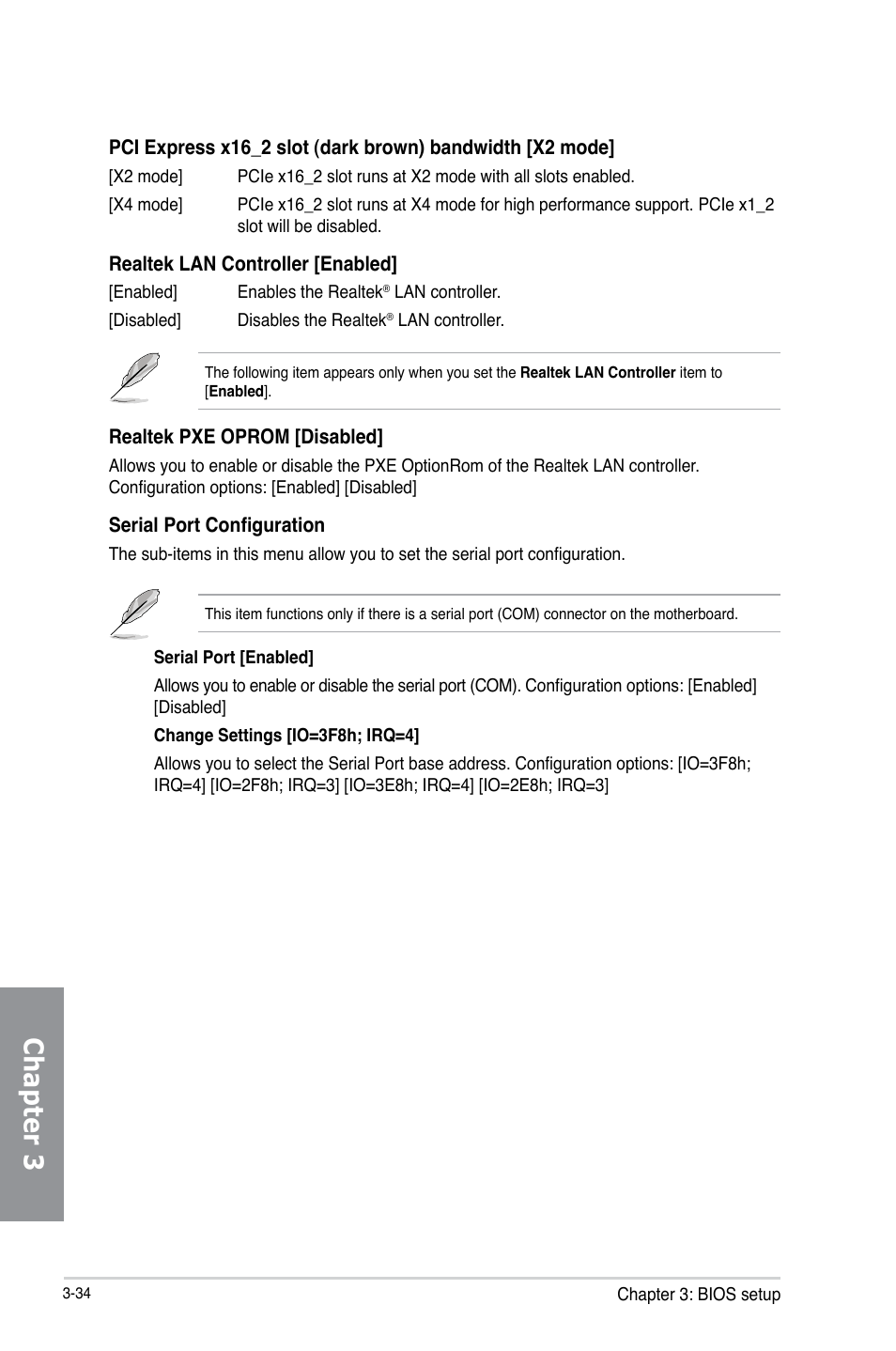 Chapter 3 | Asus Z87M-PLUS User Manual | Page 92 / 164