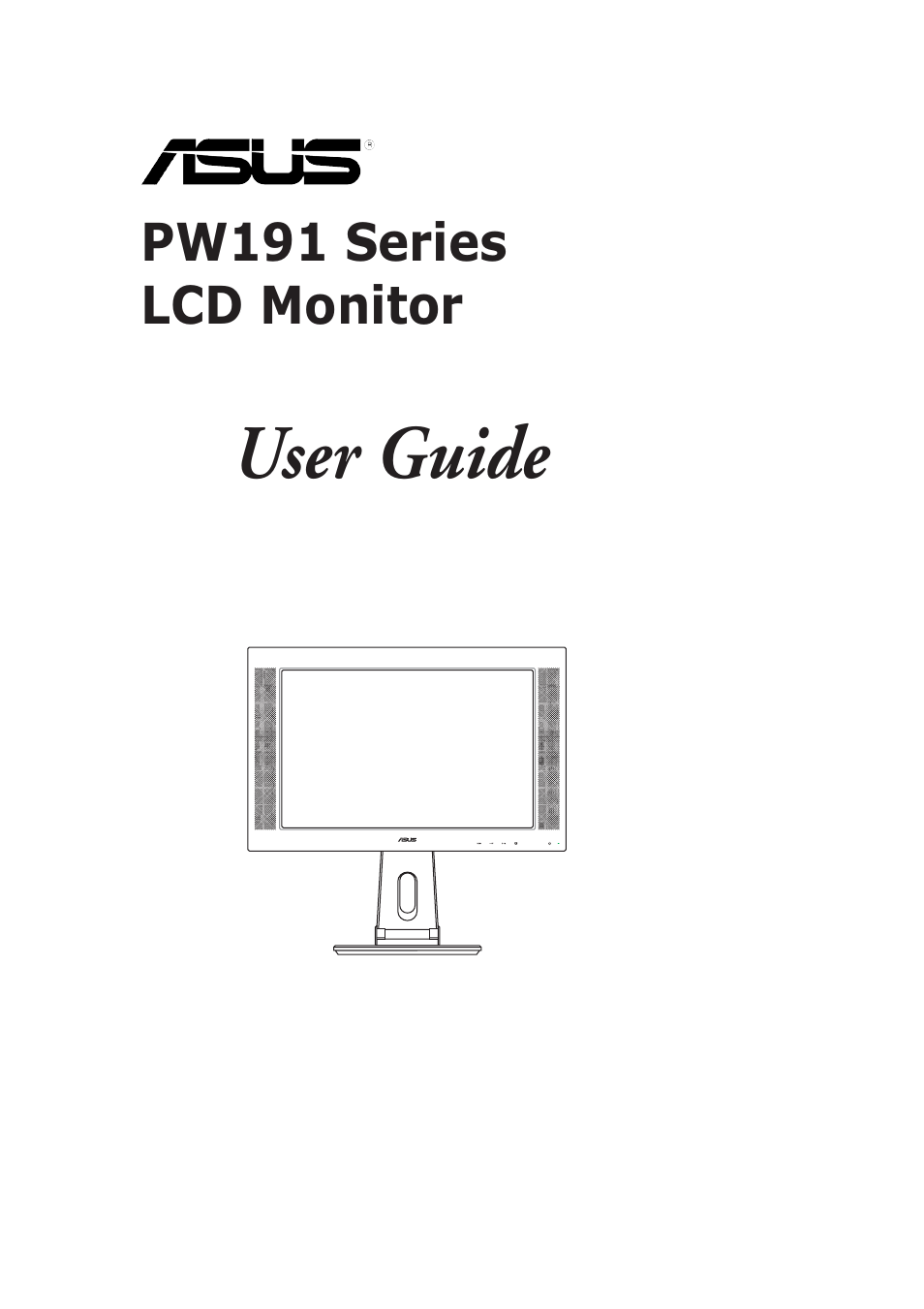 Asus PW191S User Manual | 34 pages