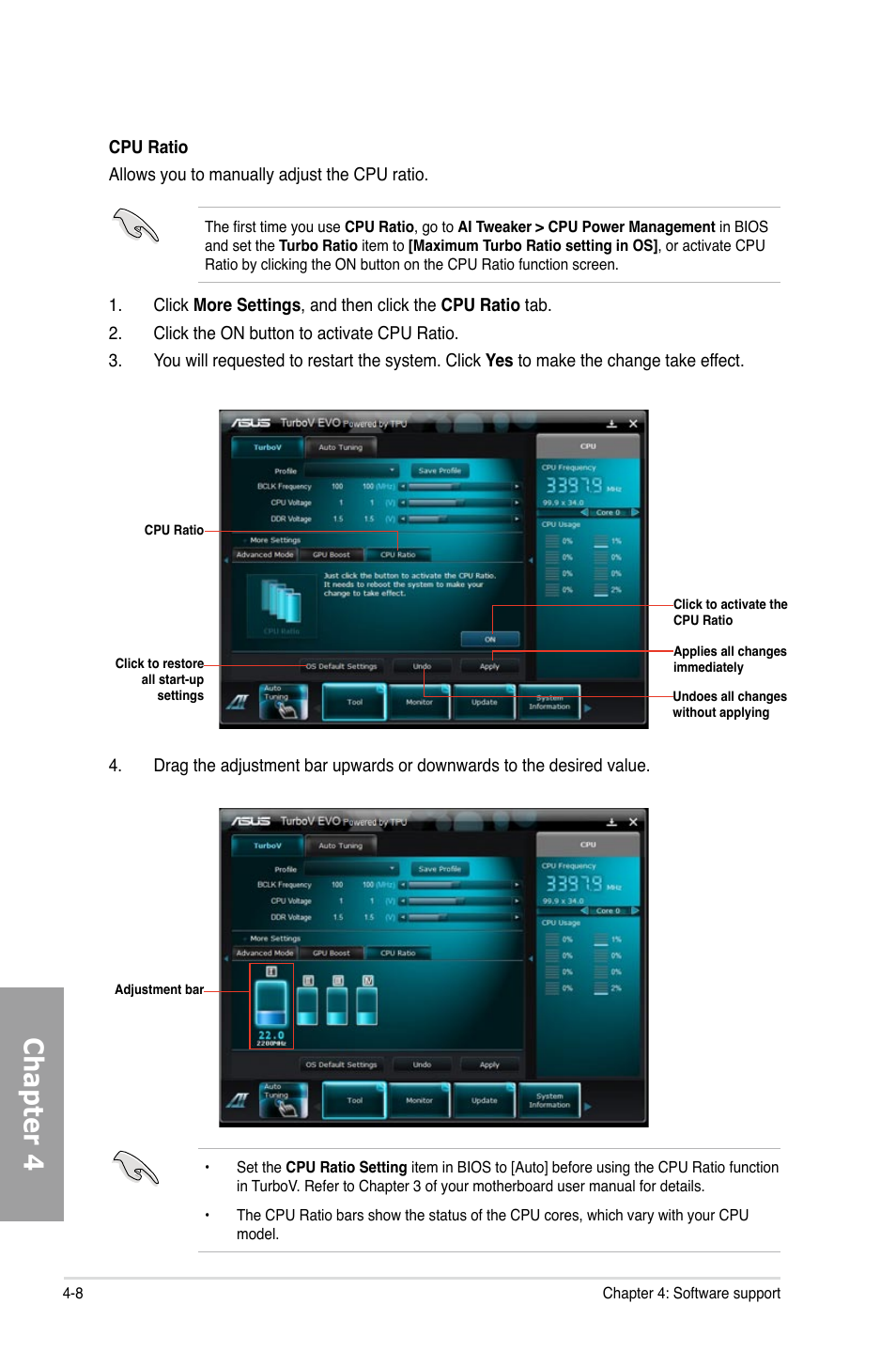 Chapter 4 | Asus P8P67 (REV 3.1) User Manual | Page 112 / 136