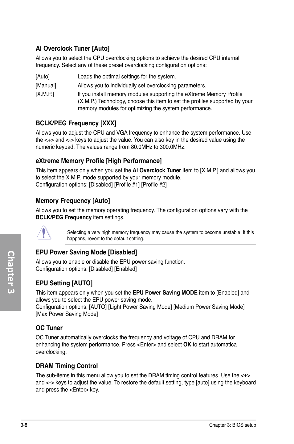 Chapter 3 | Asus P8P67 (REV 3.1) User Manual | Page 74 / 136