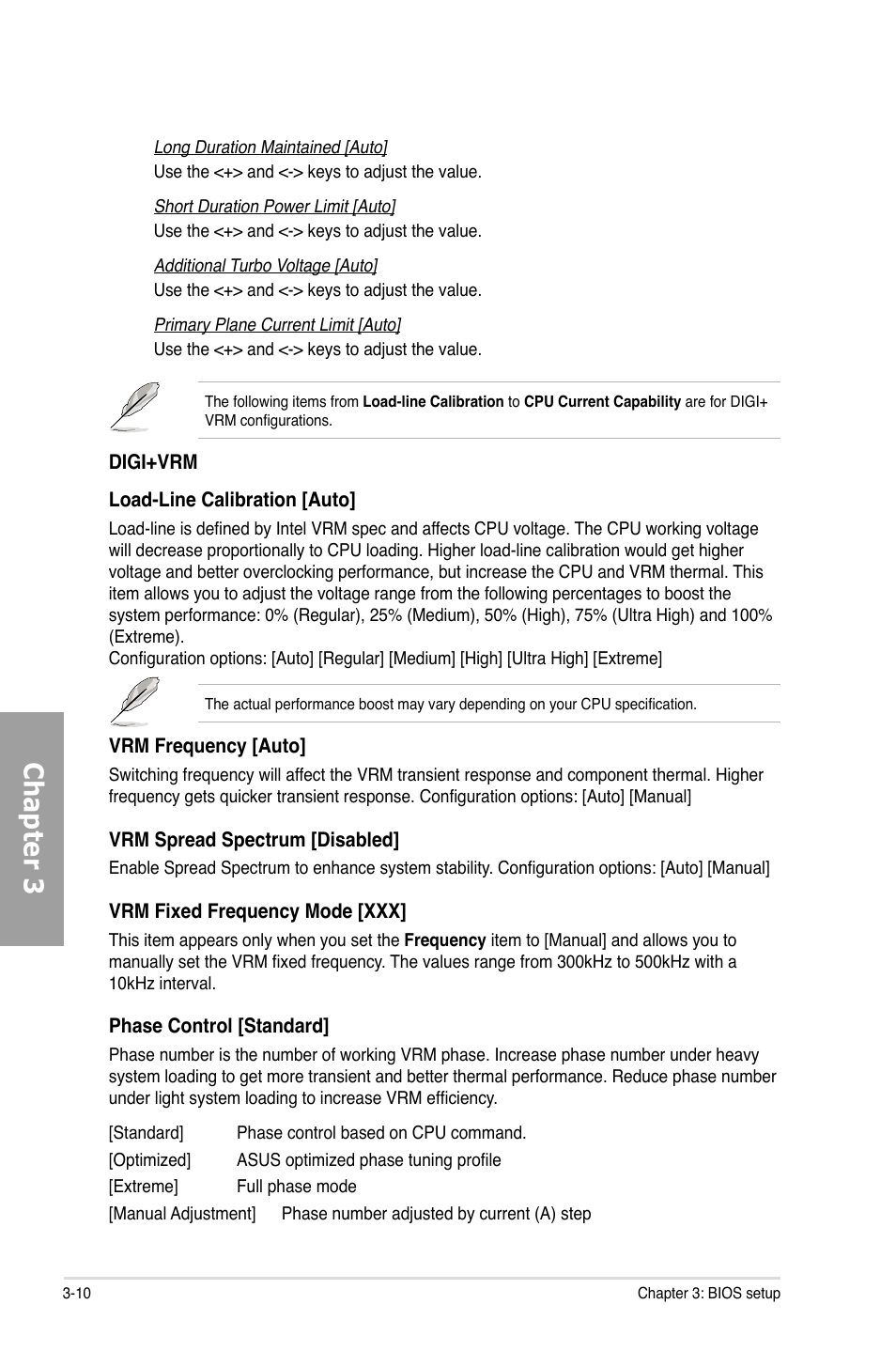 Chapter 3 | Asus P8P67 (REV 3.1) User Manual | Page 76 / 136