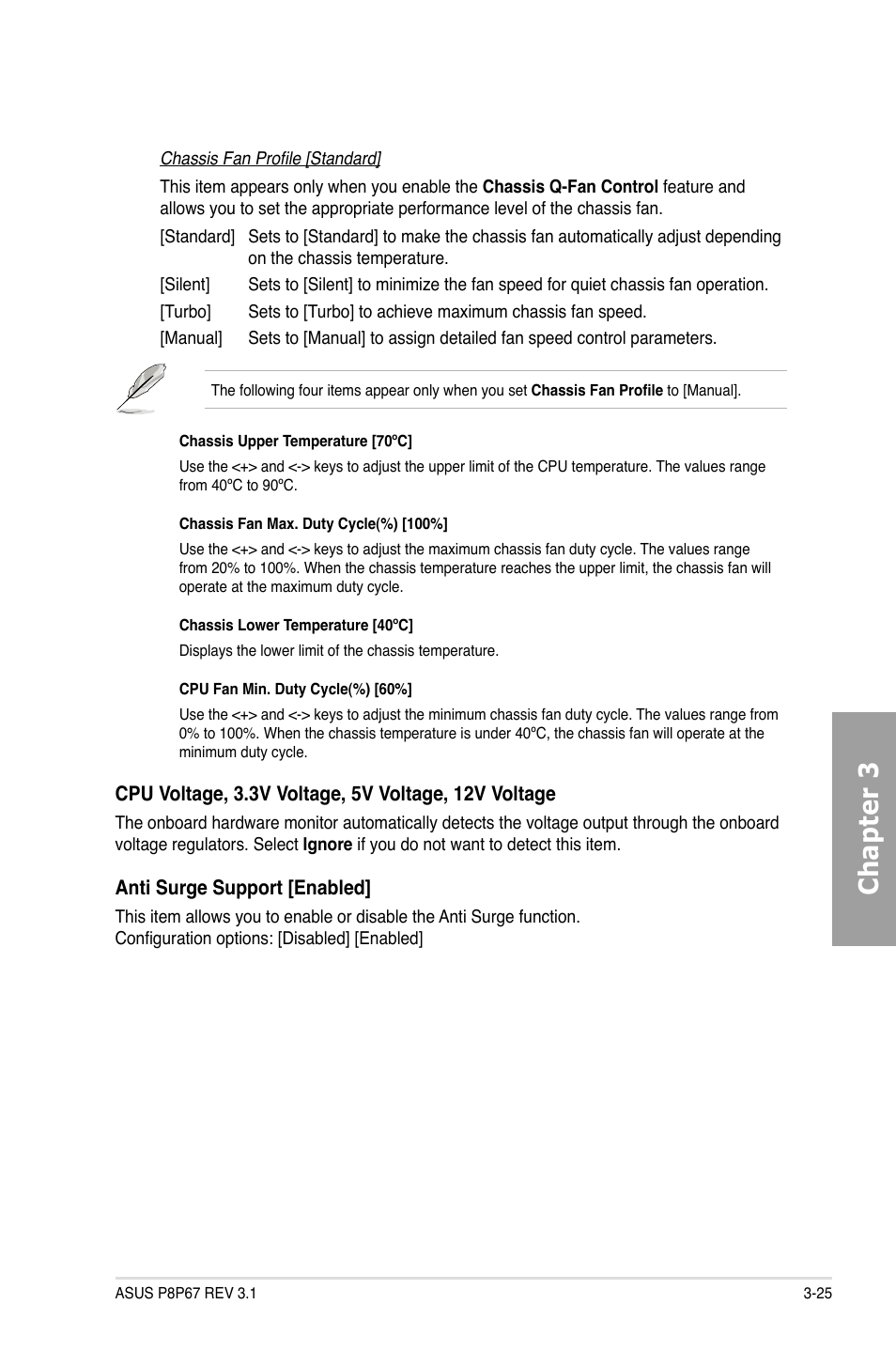 Chapter 3 | Asus P8P67 (REV 3.1) User Manual | Page 91 / 136
