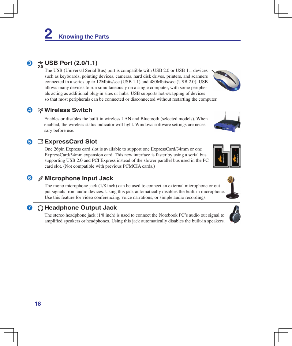 Asus F5Z User Manual | Page 18 / 85