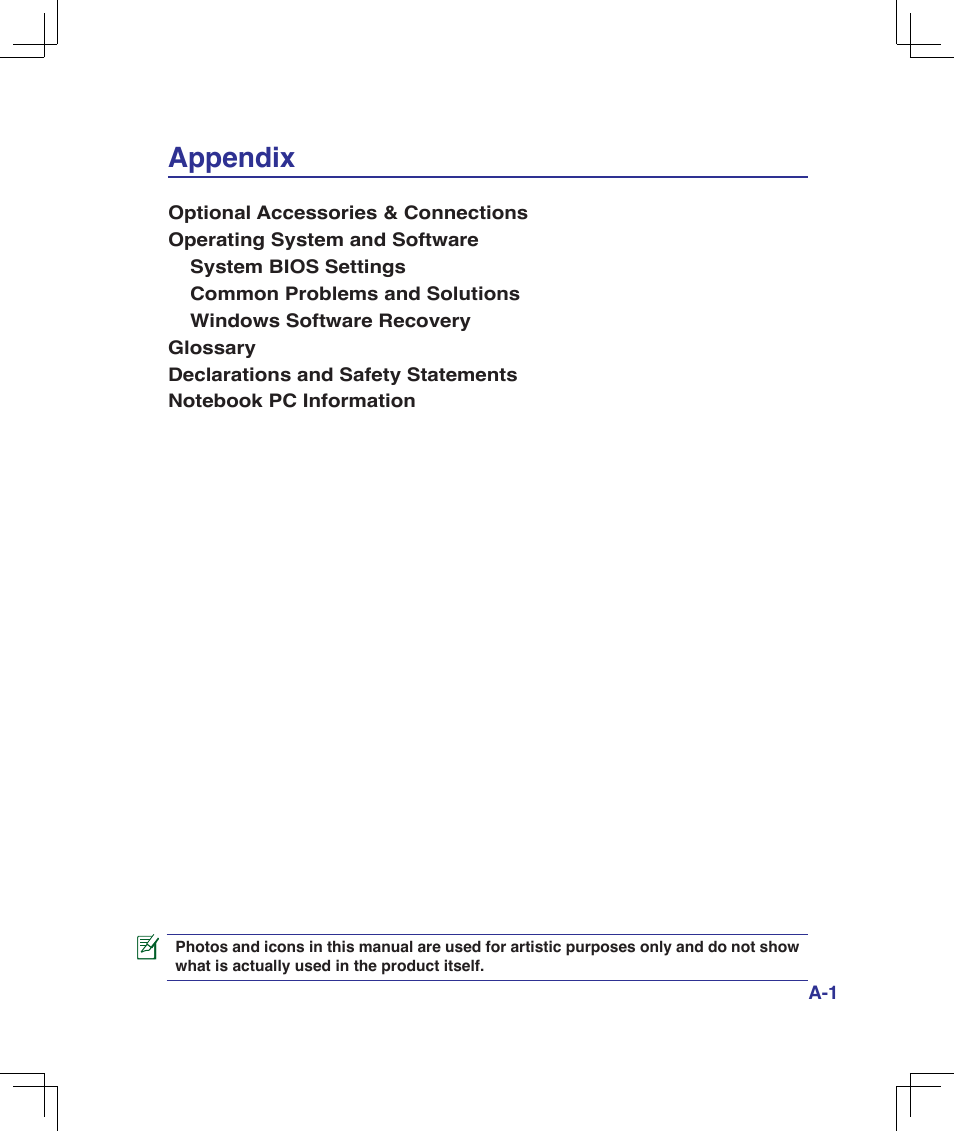 Appendix | Asus F5Z User Manual | Page 53 / 85