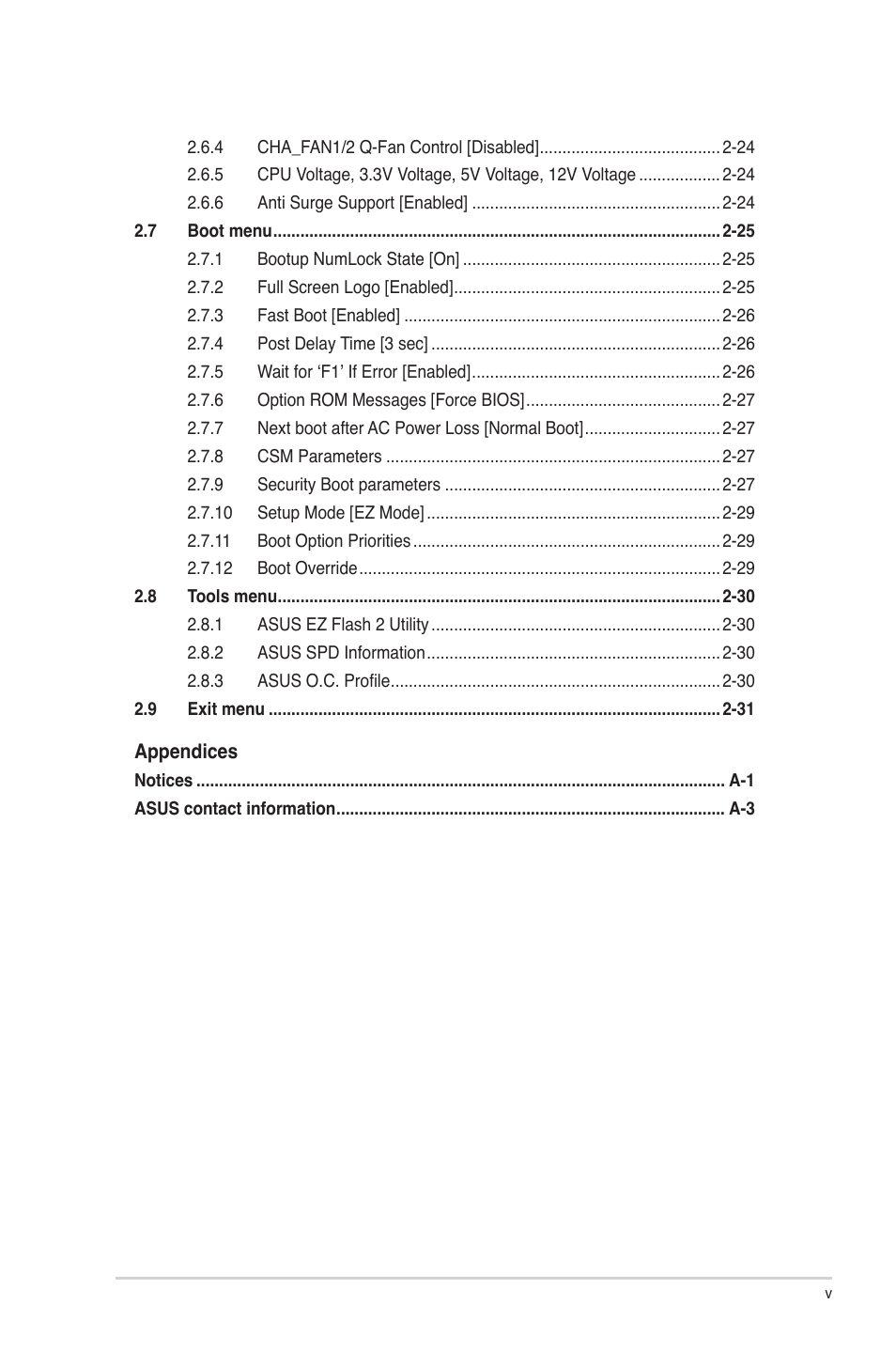 Asus F2A55 User Manual | Page 5 / 82