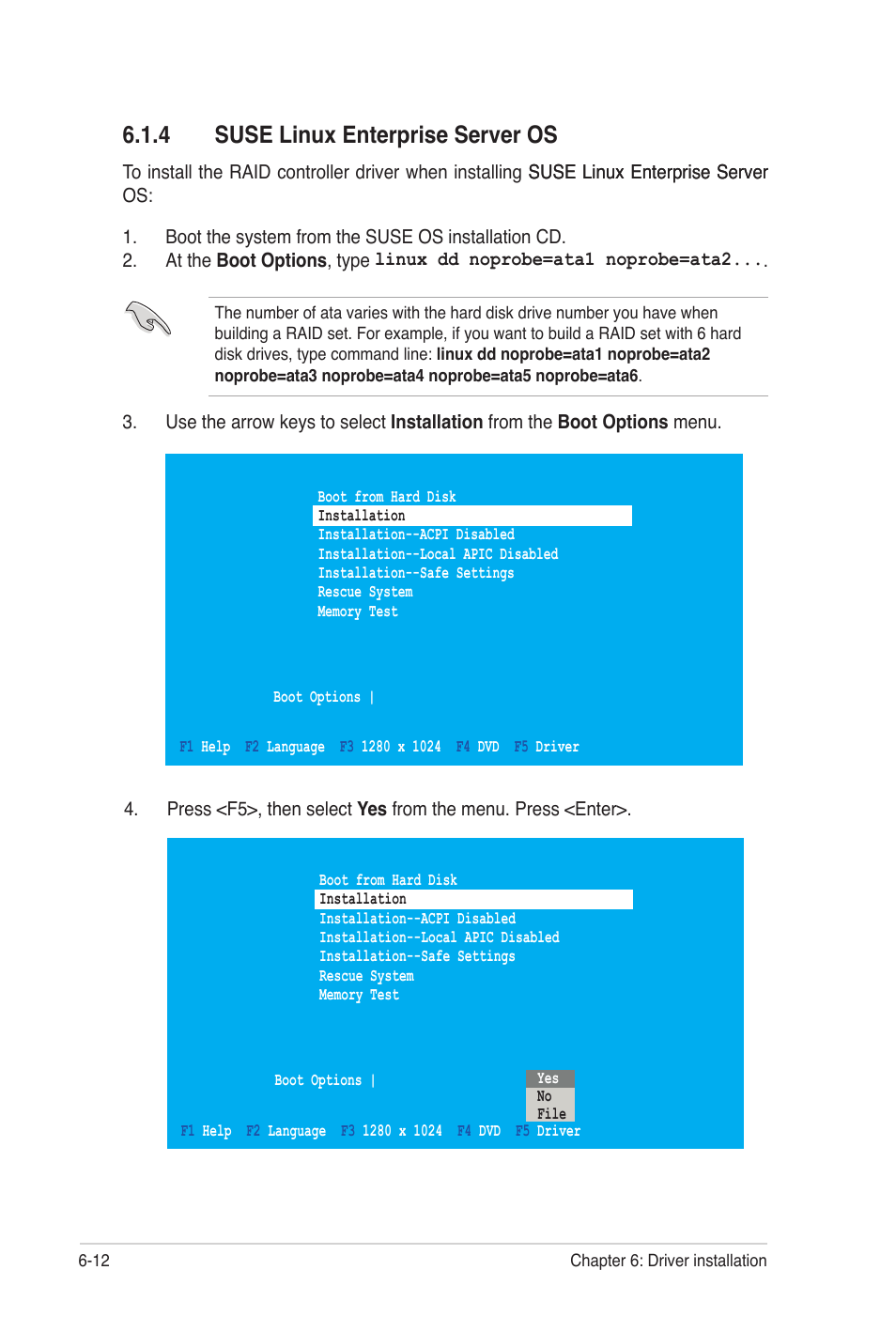 4 suse linux enterprise server os | Asus Z8NA-D6C User Manual | Page 148 / 168
