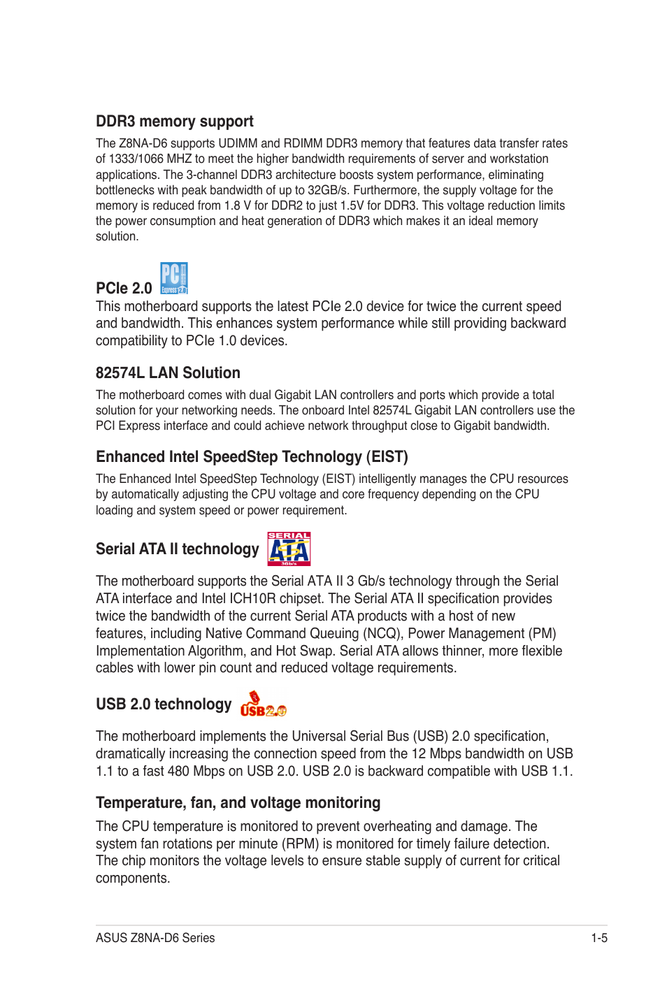 Asus Z8NA-D6C User Manual | Page 19 / 168