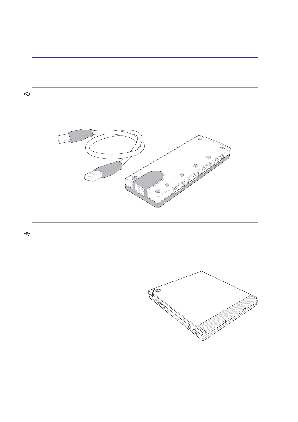 Optional accessories, Usb hub (optional), Usb 2.0 slim combo drive (optional) | Asus Z83V User Manual | Page 52 / 74