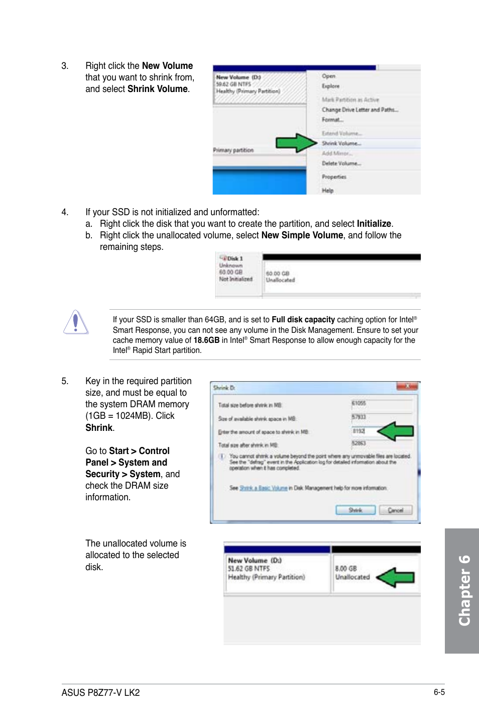 Chapter 6 | Asus P8Z77-V LK2 User Manual | Page 139 / 156