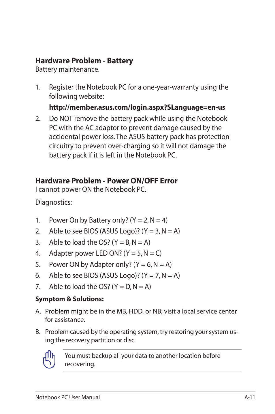 Asus X32VM User Manual | Page 83 / 110