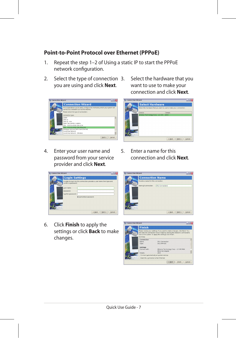 Asus Eee PC 701SD/Linux User Manual | Page 7 / 8