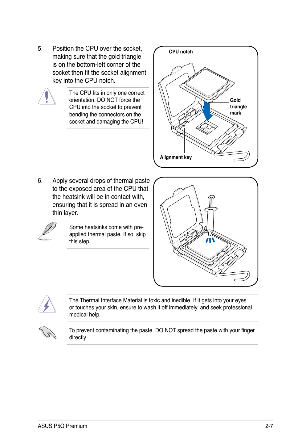 Asus P5Q Premium User Manual | Page 33 / 196