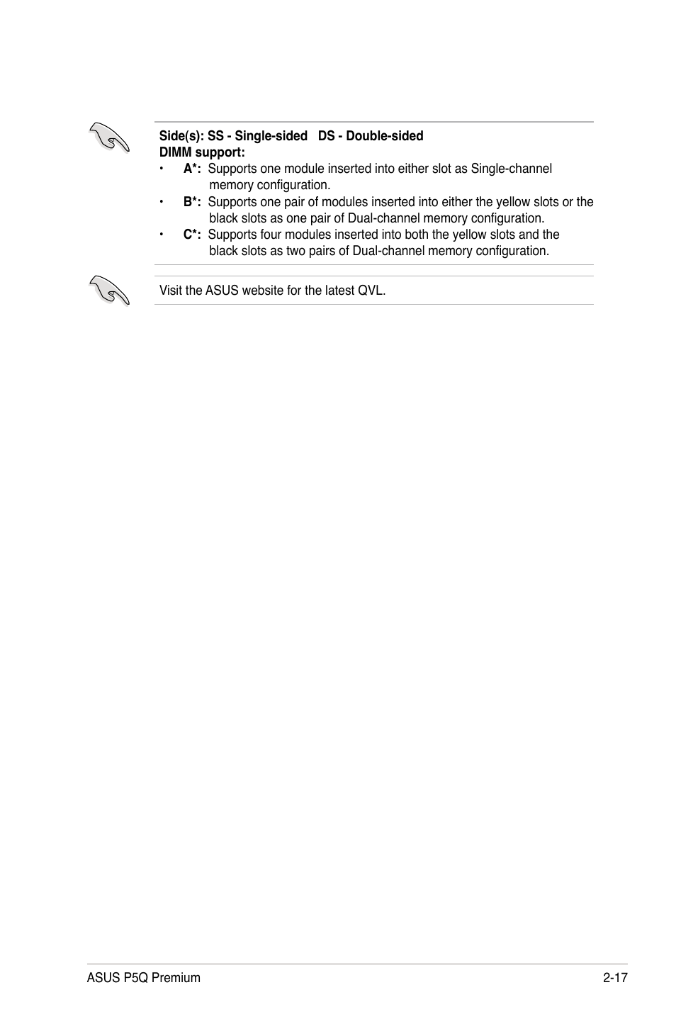 Asus P5Q Premium User Manual | Page 43 / 196