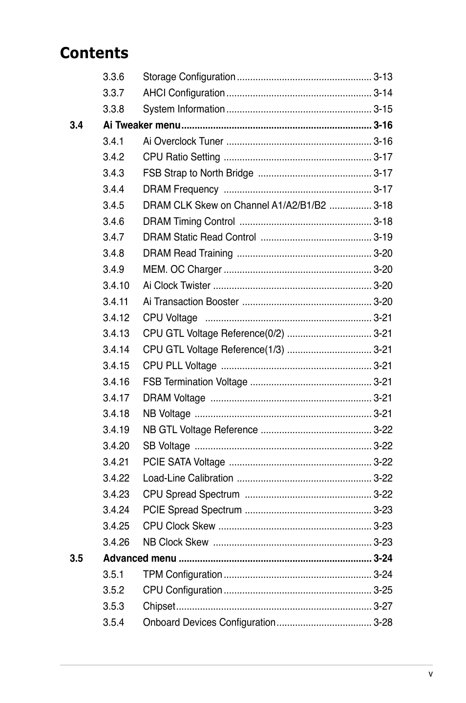 Asus P5Q Premium User Manual | Page 5 / 196