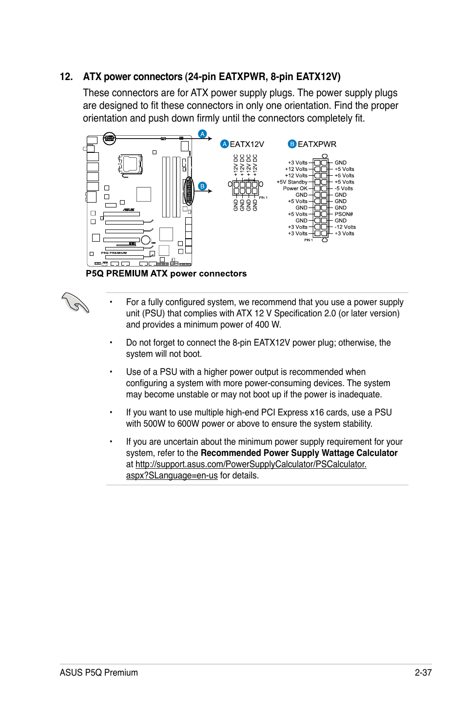 Asus P5Q Premium User Manual | Page 63 / 196