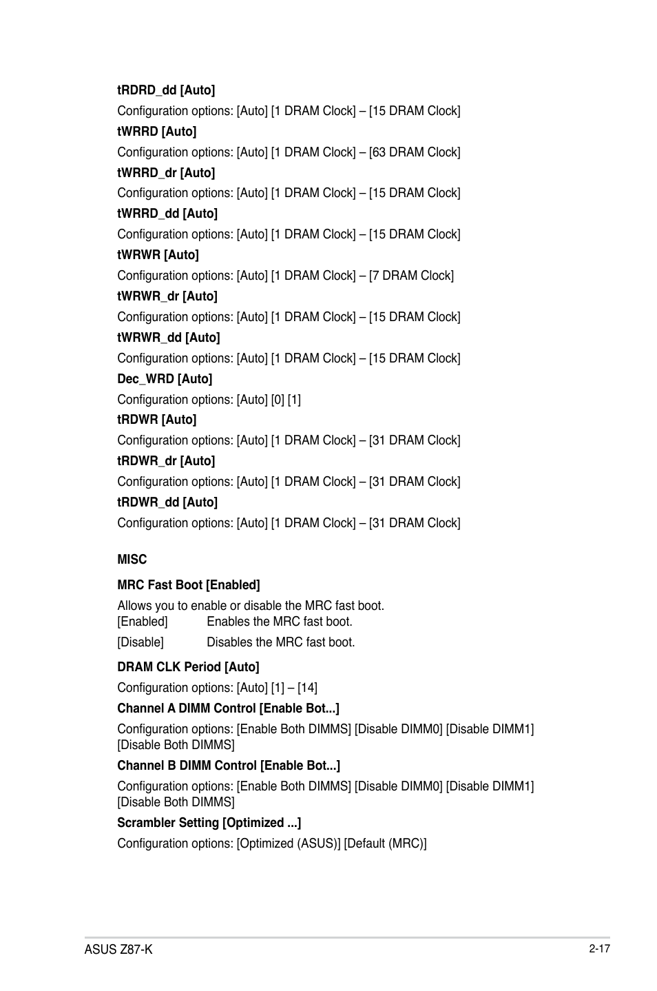 Asus Z87-K User Manual | Page 44 / 74