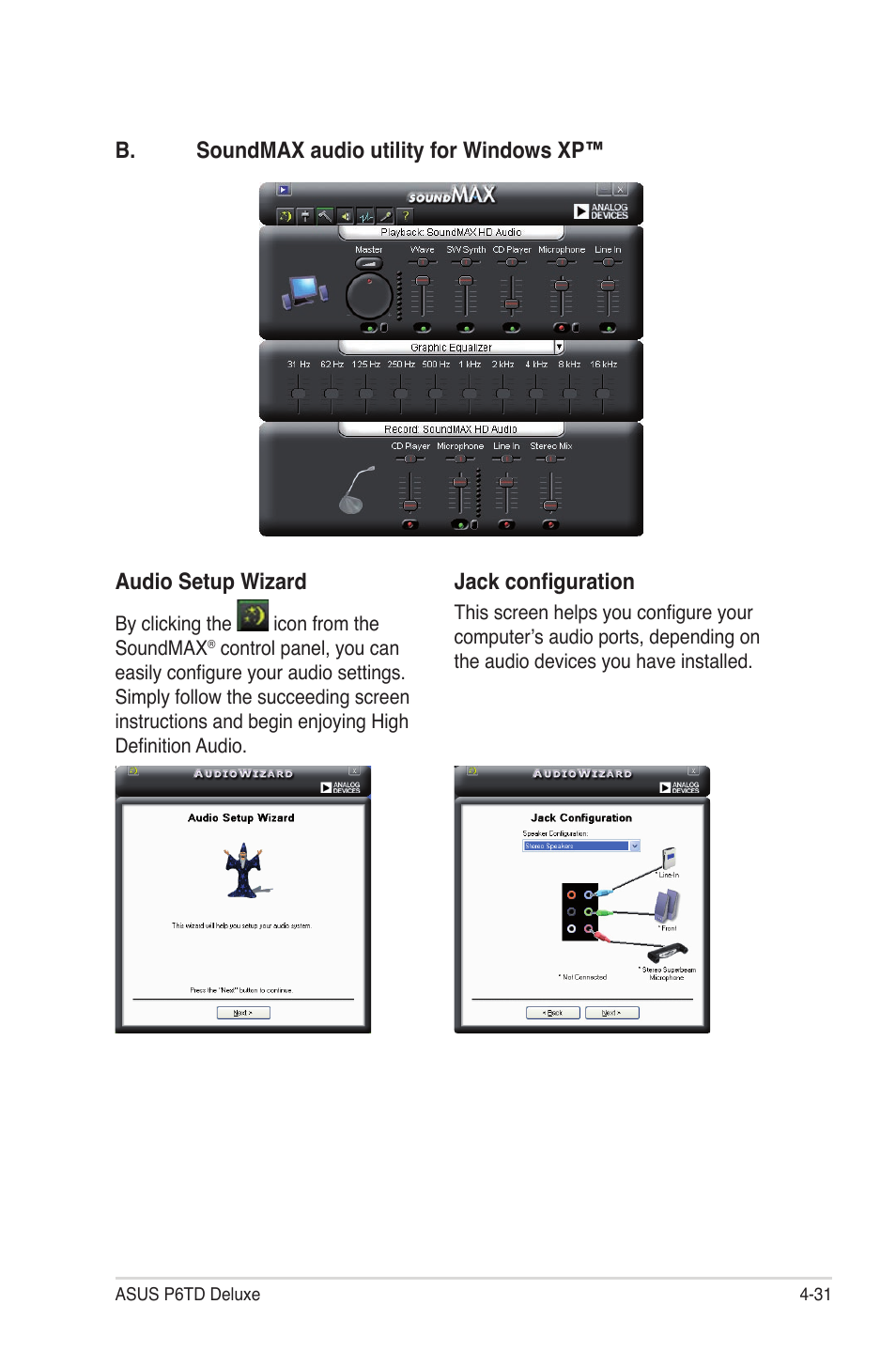 Asus P6TD Deluxe User Manual | Page 147 / 178