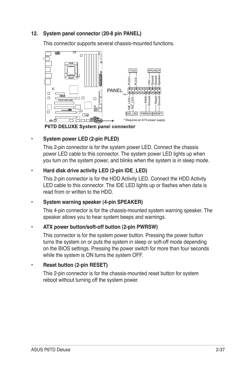 Asus P6TD Deluxe User Manual | Page 65 / 178