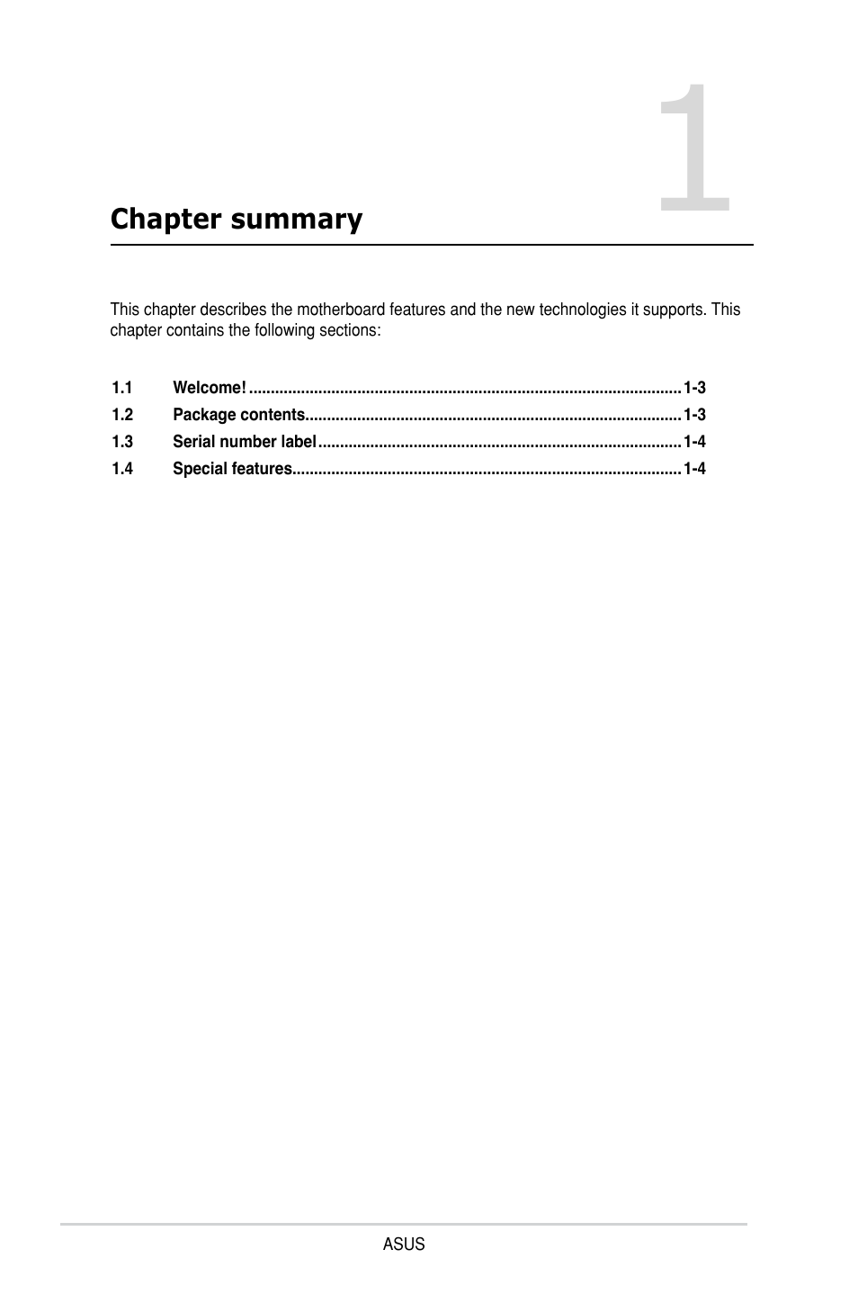 Asus P9D-V User Manual | Page 14 / 150