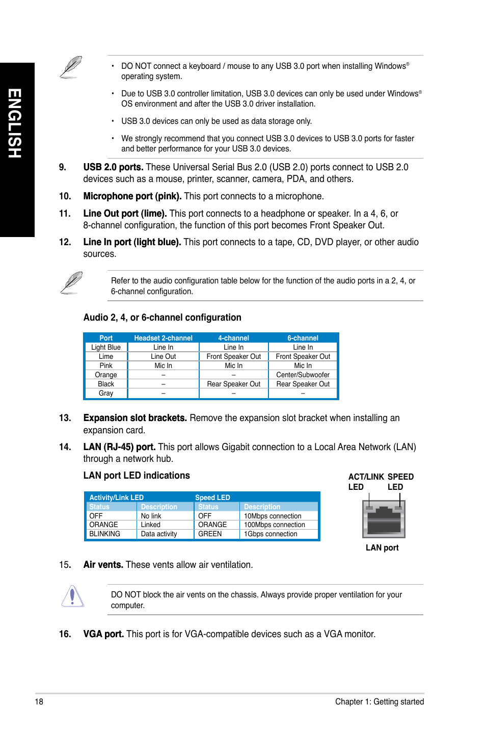 En g lis h en g li sh en g lis h en g li sh | Asus BP6375 User Manual | Page 18 / 70