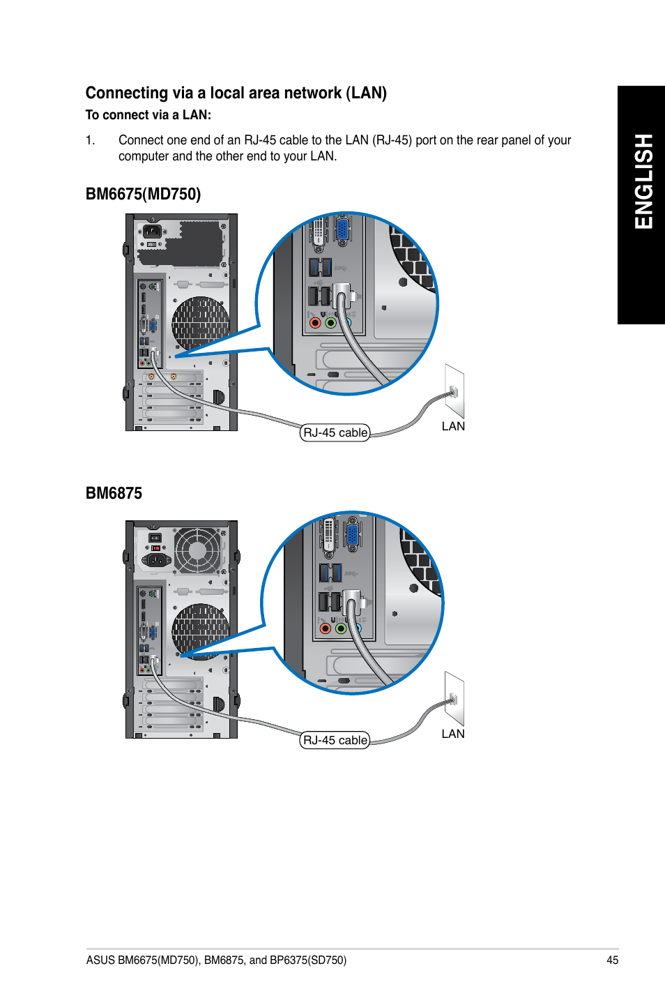 En g lis h en g li sh | Asus BP6375 User Manual | Page 45 / 70