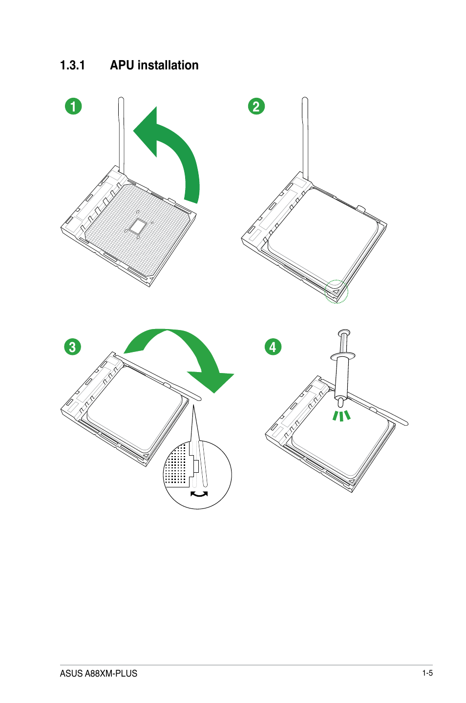 Asus A88XM-PLUS User Manual | Page 15 / 76