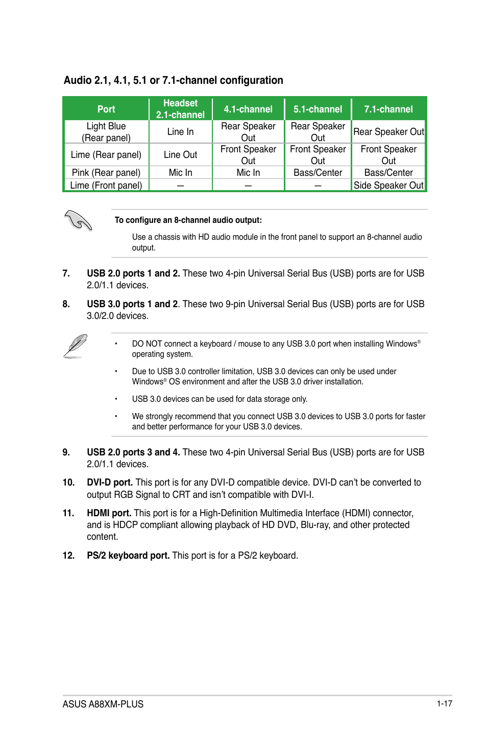 Asus A88XM-PLUS User Manual | Page 27 / 76