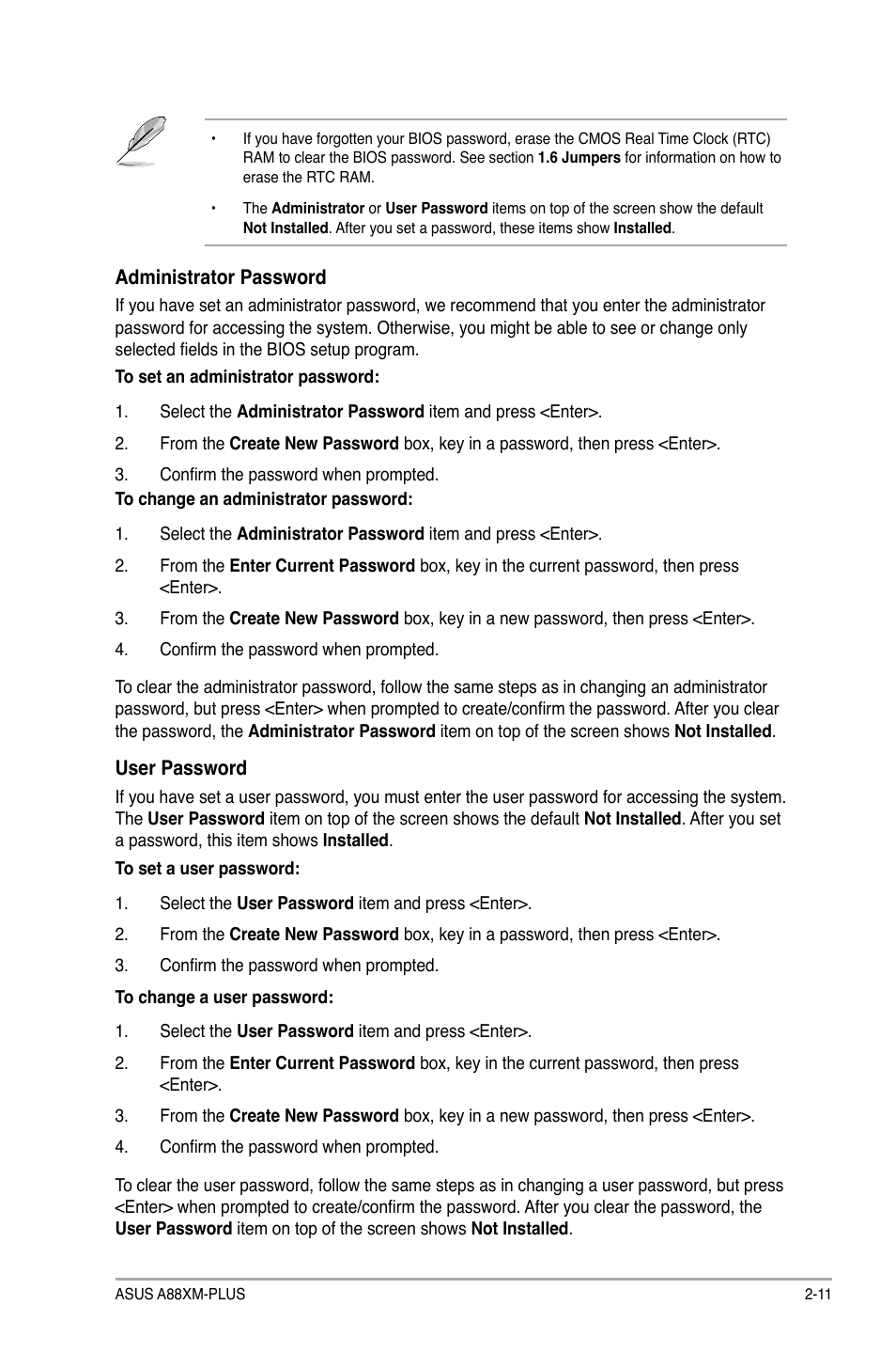 Asus A88XM-PLUS User Manual | Page 47 / 76