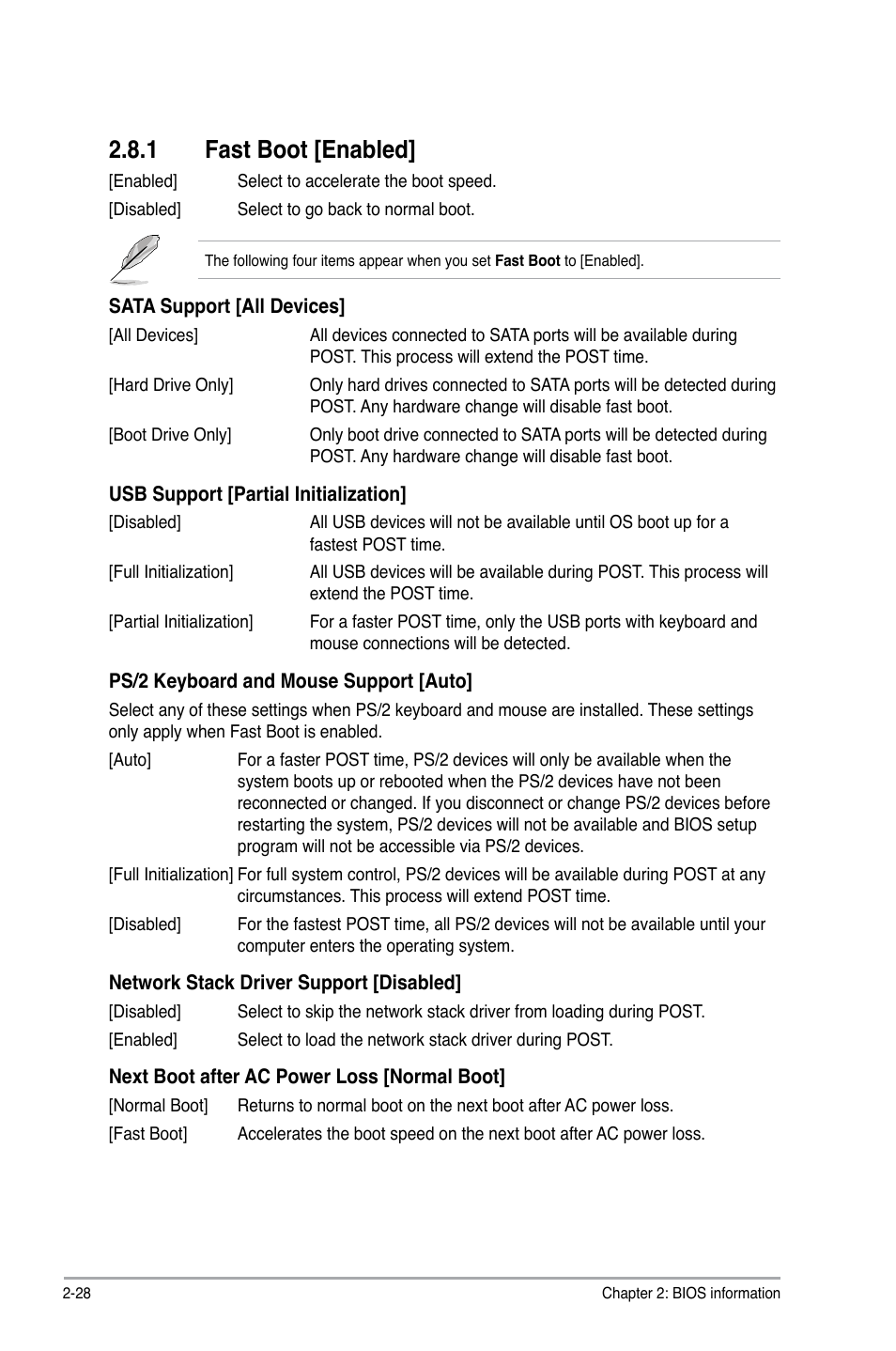 1 fast boot [enabled | Asus A88XM-PLUS User Manual | Page 64 / 76