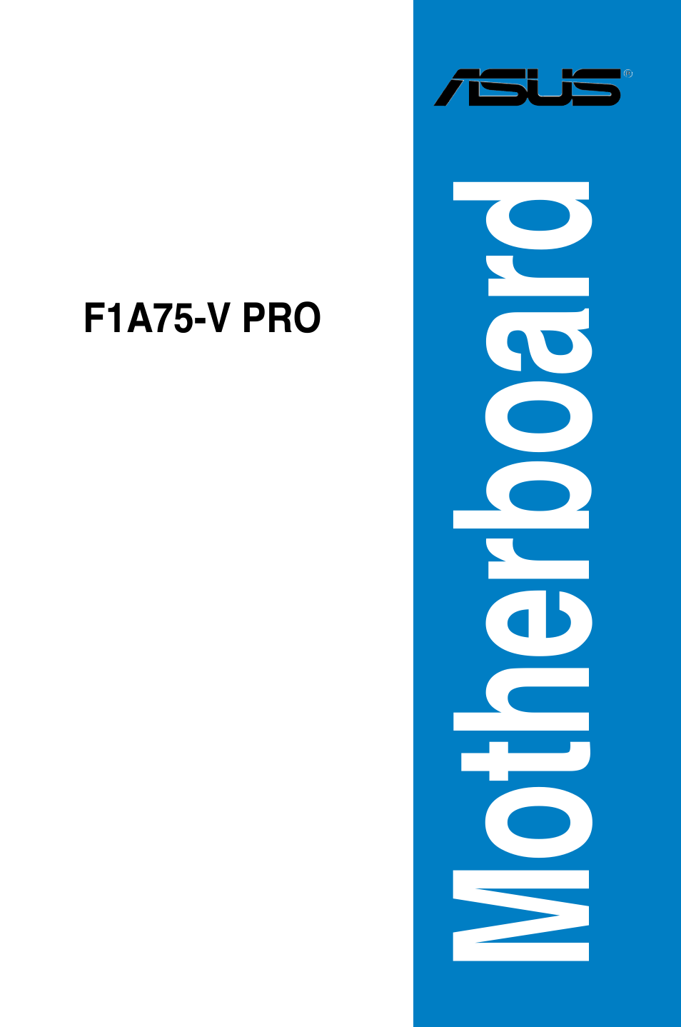 Asus F1A75-V PRO User Manual | 124 pages