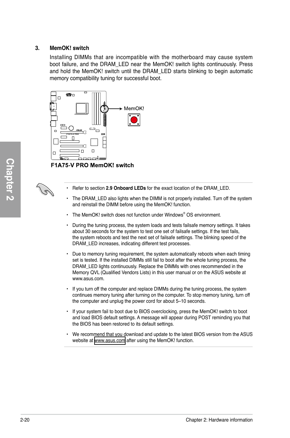 Chapter 2 | Asus F1A75-V PRO User Manual | Page 40 / 124