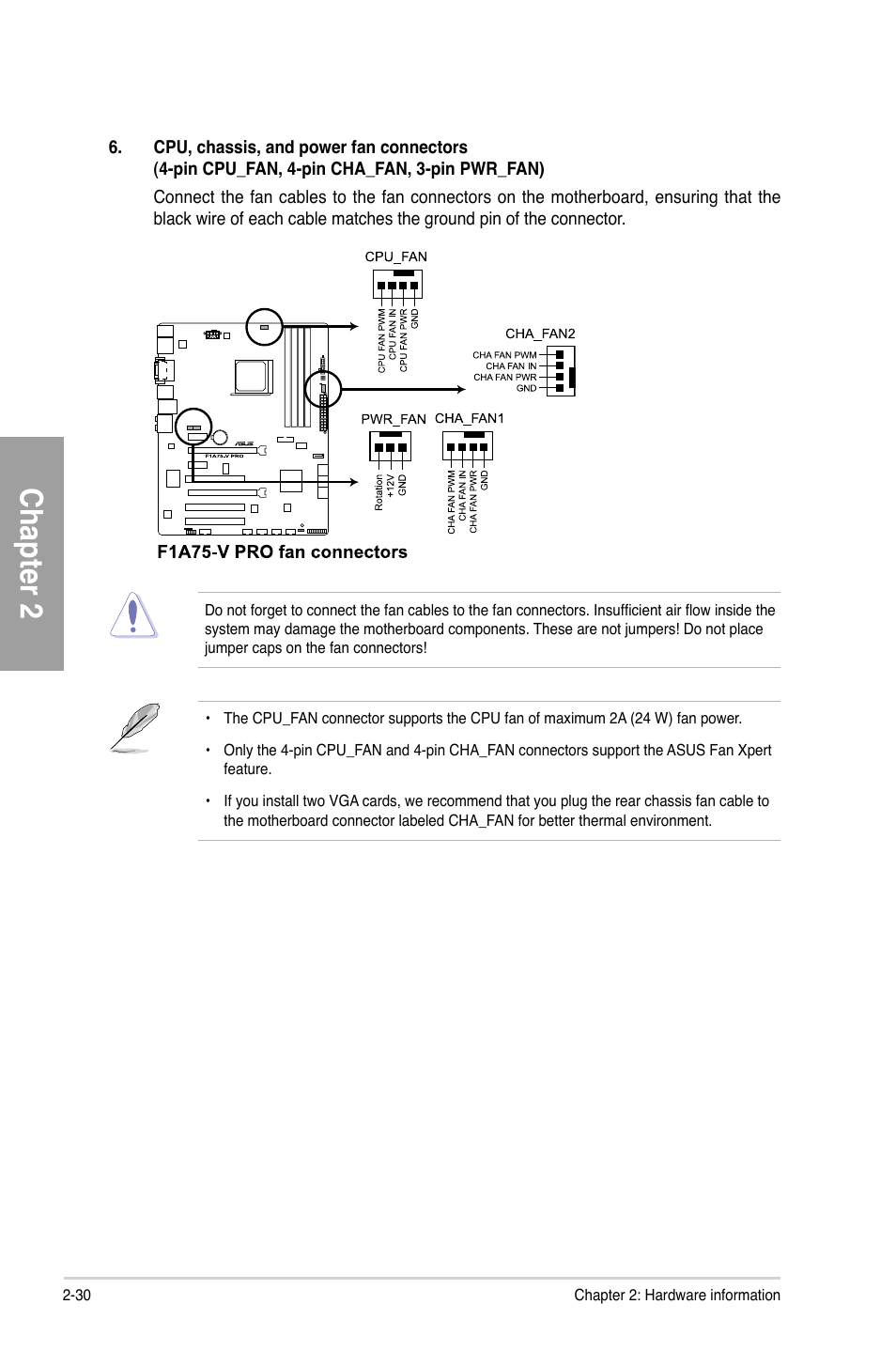 Chapter 2 | Asus F1A75-V PRO User Manual | Page 50 / 124