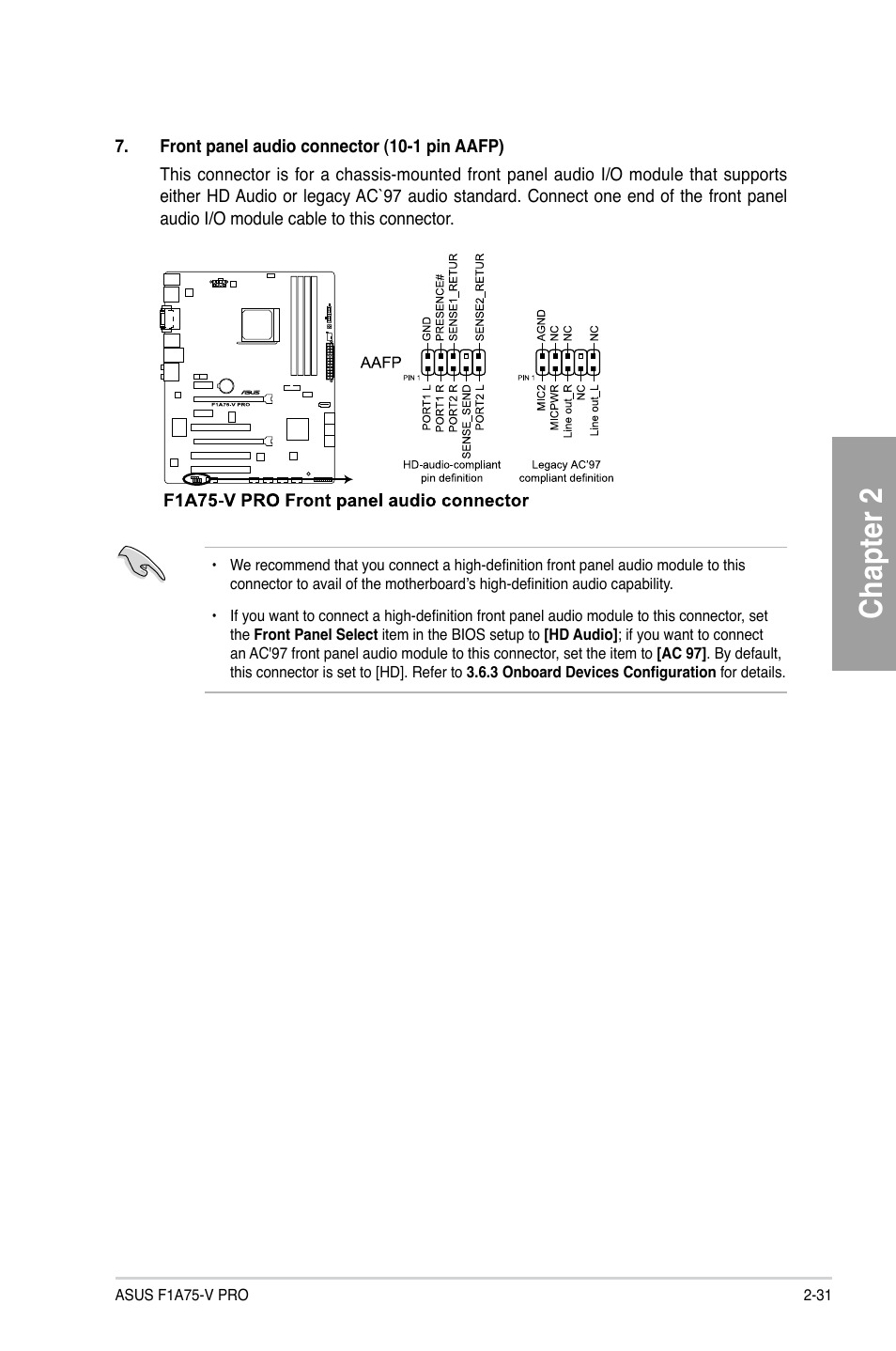 Chapter 2 | Asus F1A75-V PRO User Manual | Page 51 / 124