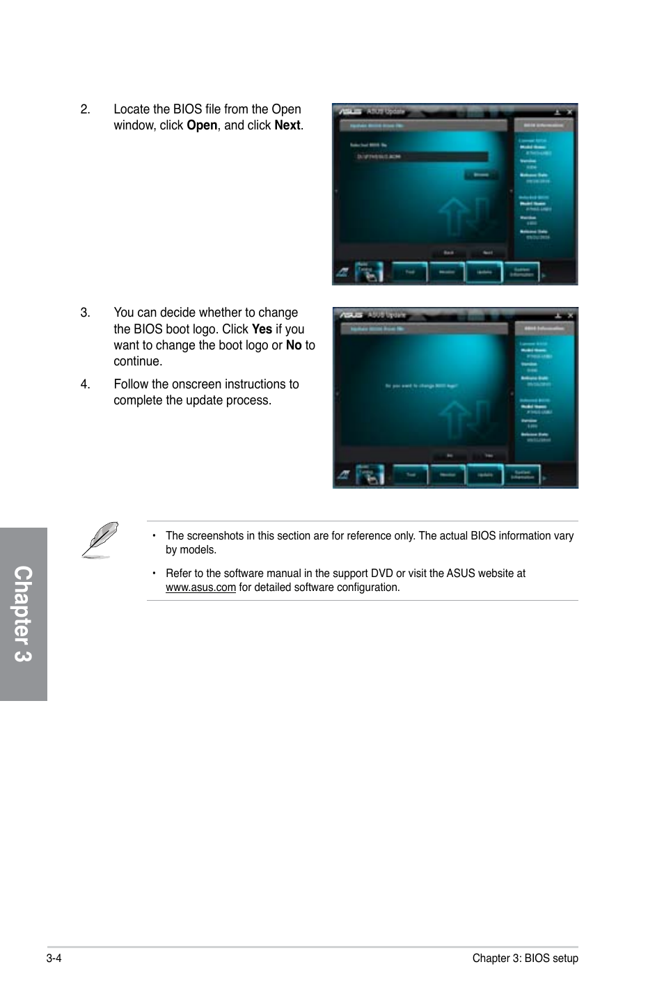 Chapter 3 | Asus F1A75-V PRO User Manual | Page 62 / 124