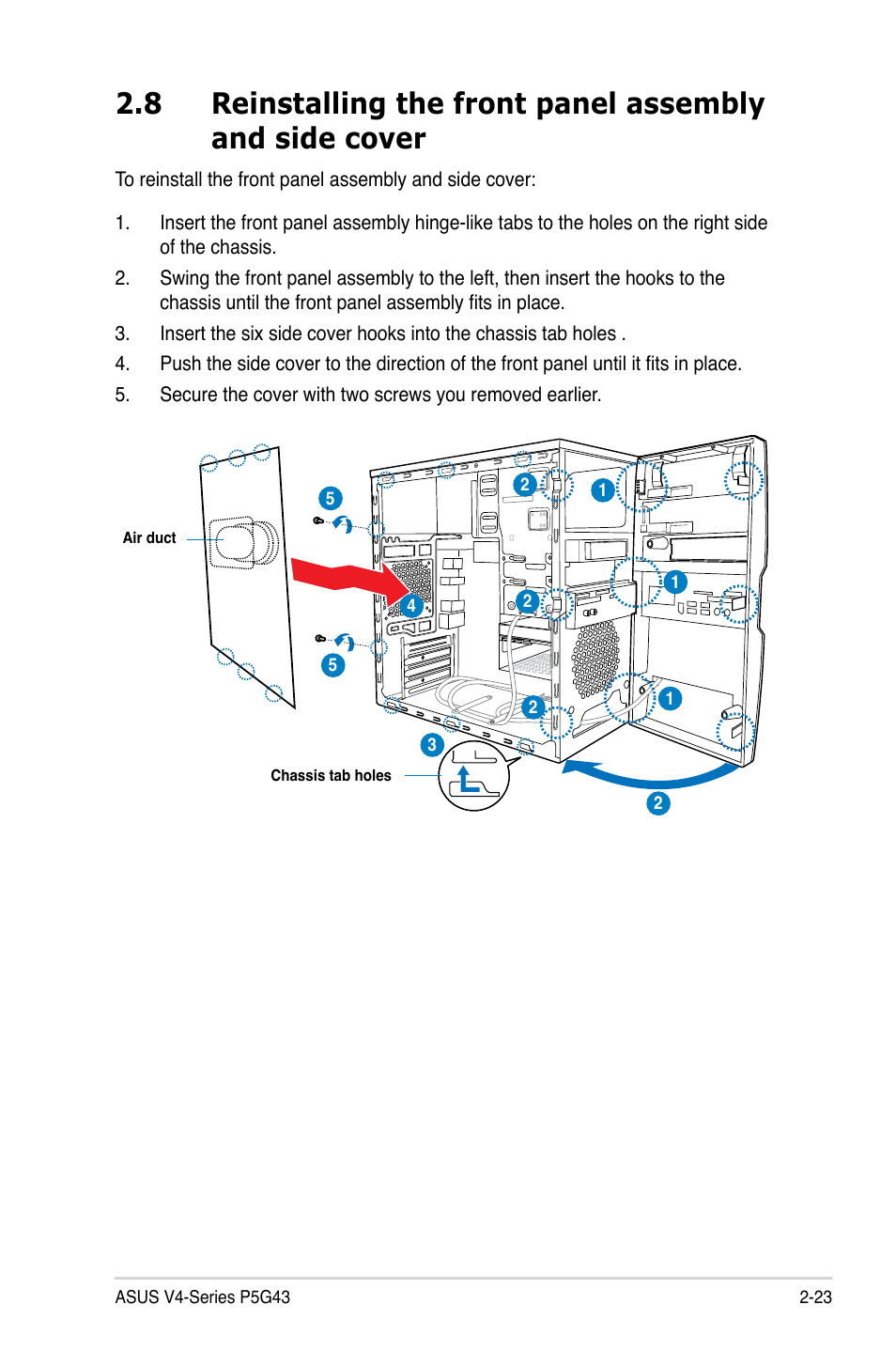 Asus V4-P5G43 User Manual | Page 41 / 110