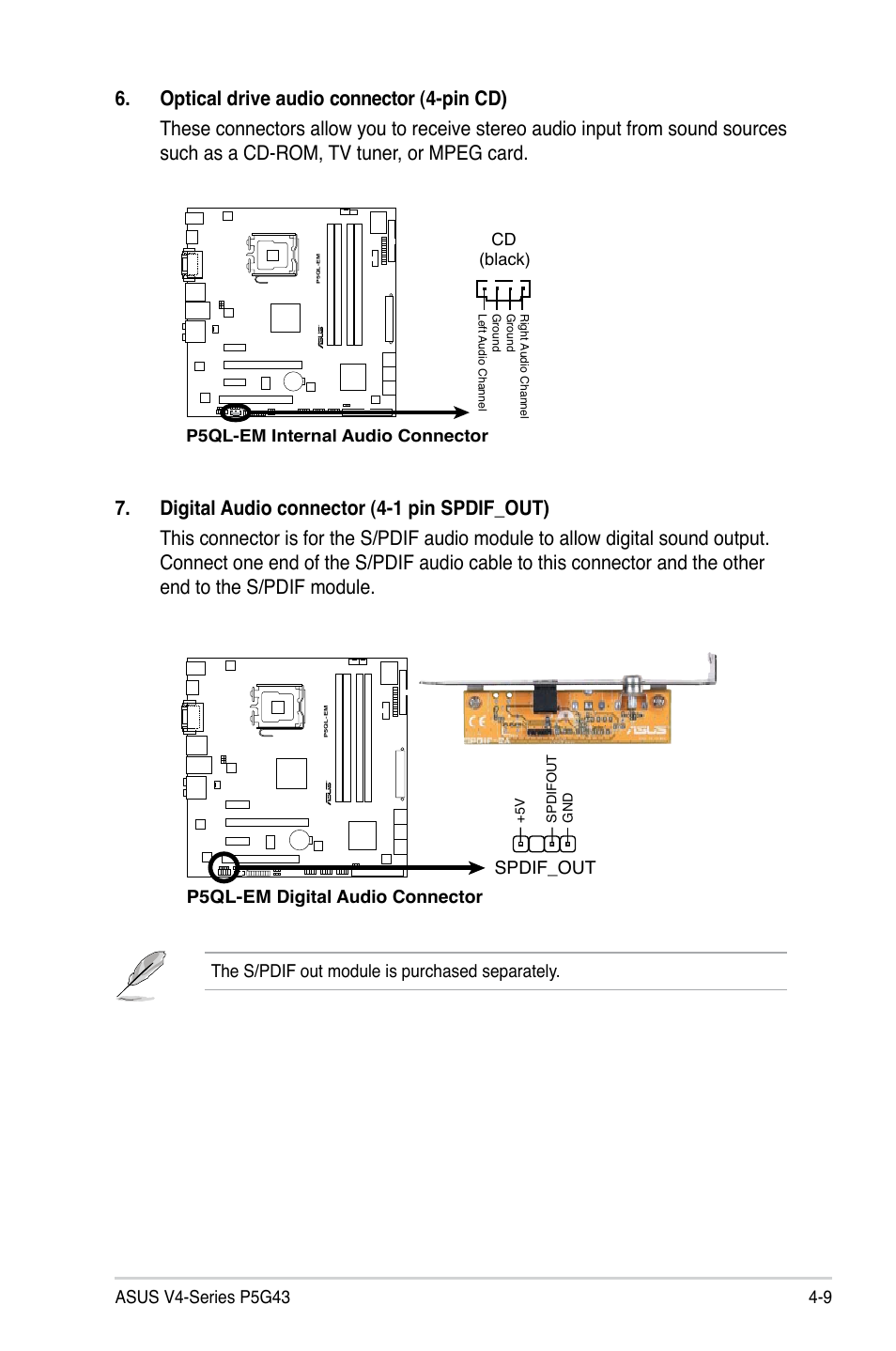 Asus V4-P5G43 User Manual | Page 67 / 110