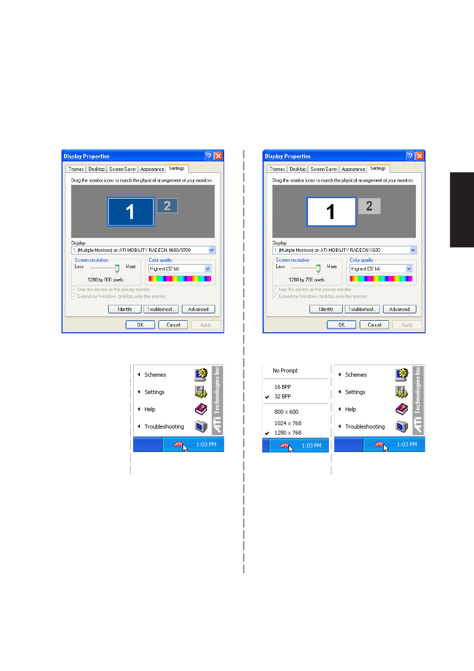 Vga driver setup (cont.) | Asus W3Z User Manual | Page 17 / 106