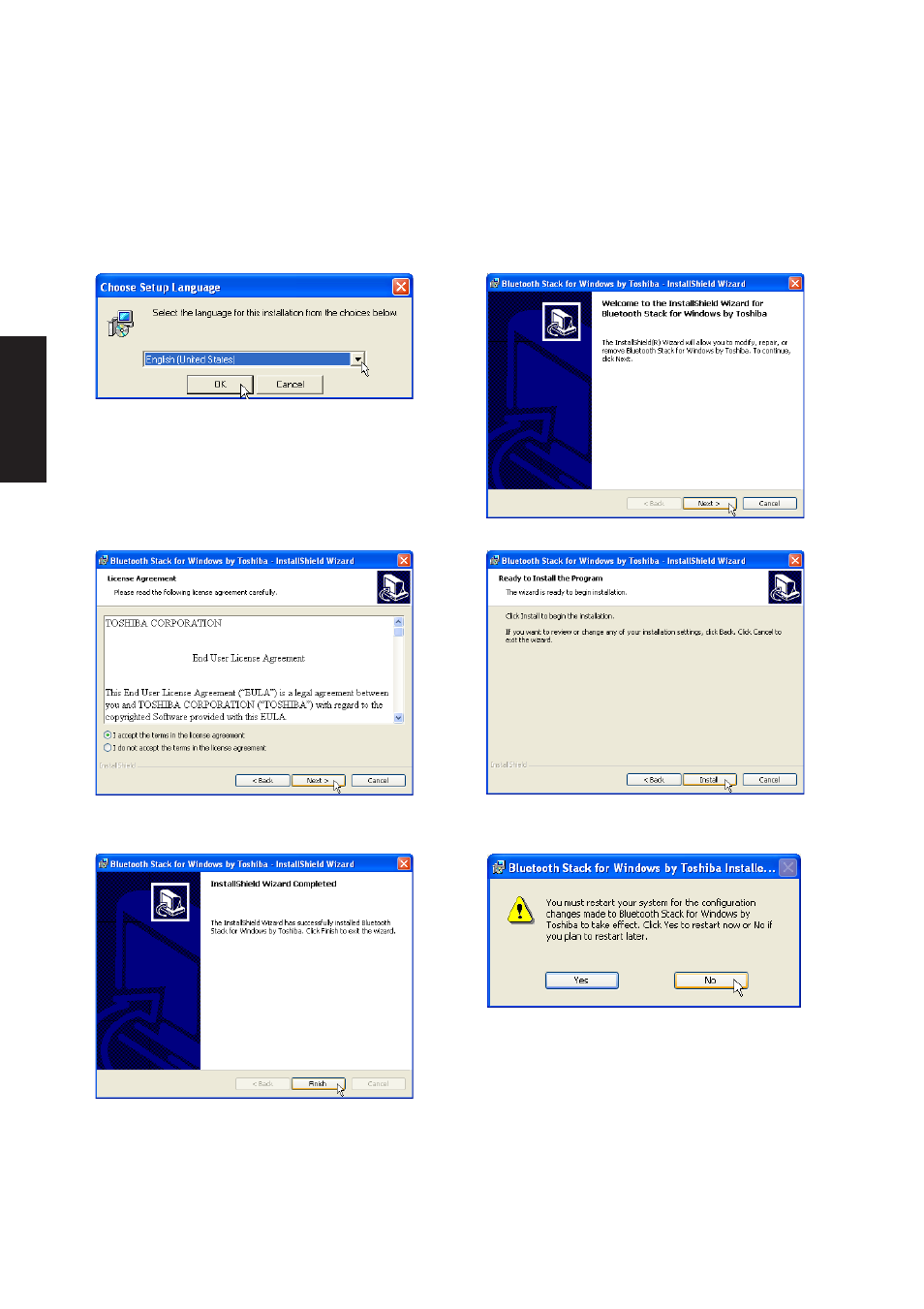 Bluetooth driver setup | Asus W3Z User Manual | Page 24 / 106
