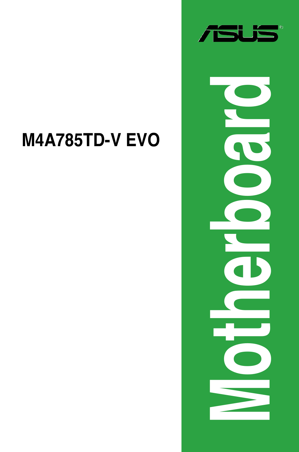 Asus M4A785TD-V EVO/U3S6 User Manual | 64 pages