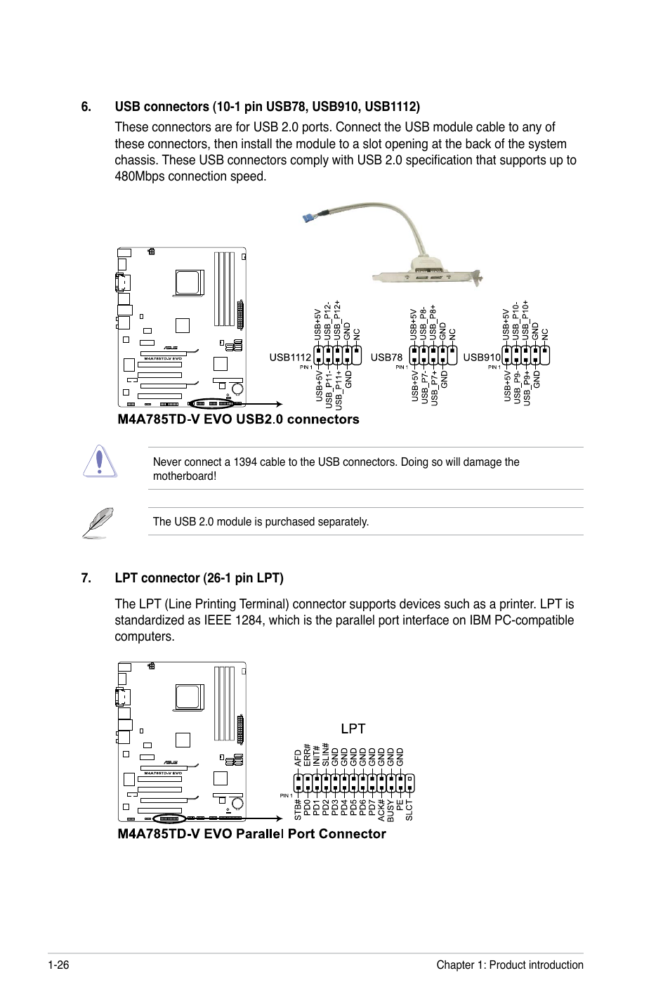 Asus M4A785TD-V EVO/U3S6 User Manual | Page 38 / 64