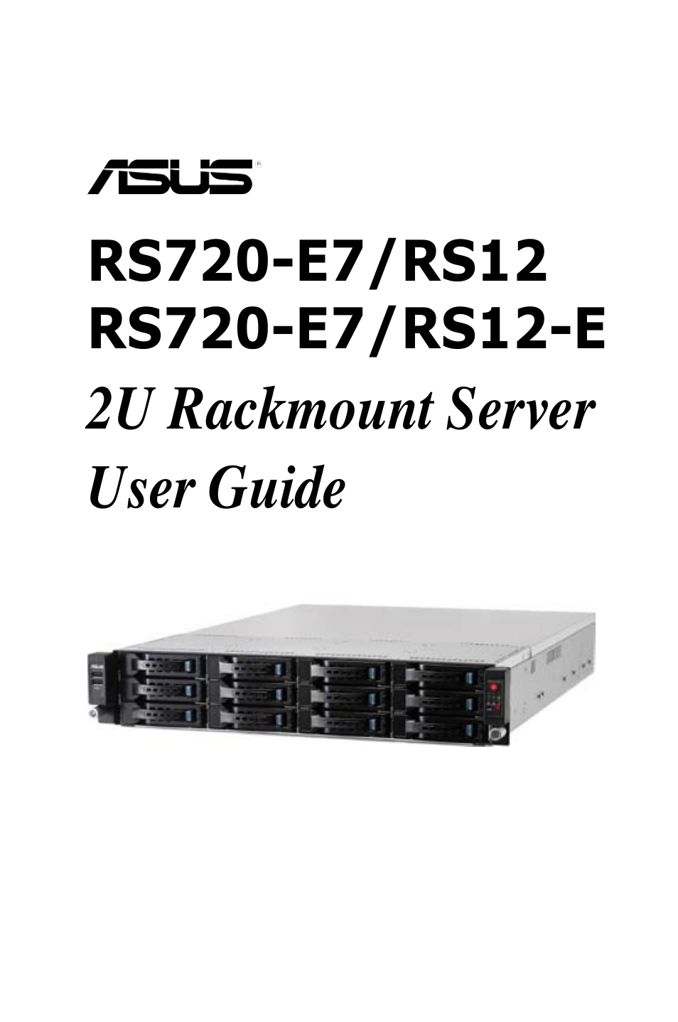 Asus RS720-E7/RS12 User Manual | 190 pages