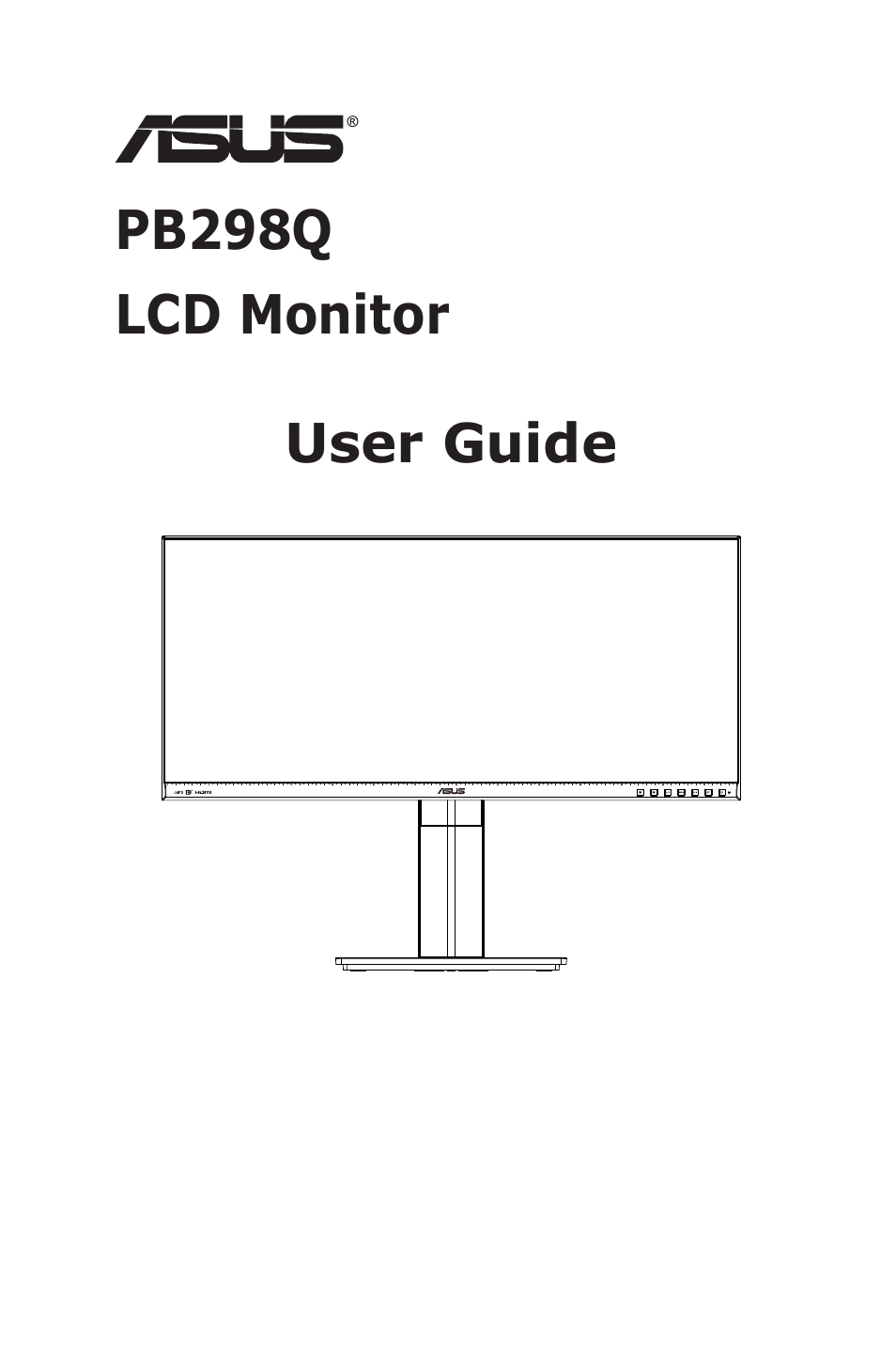 Asus PB298Q User Manual | 22 pages