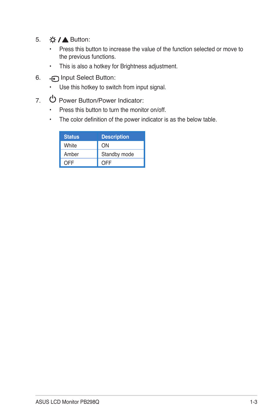 Asus PB298Q User Manual | Page 9 / 22