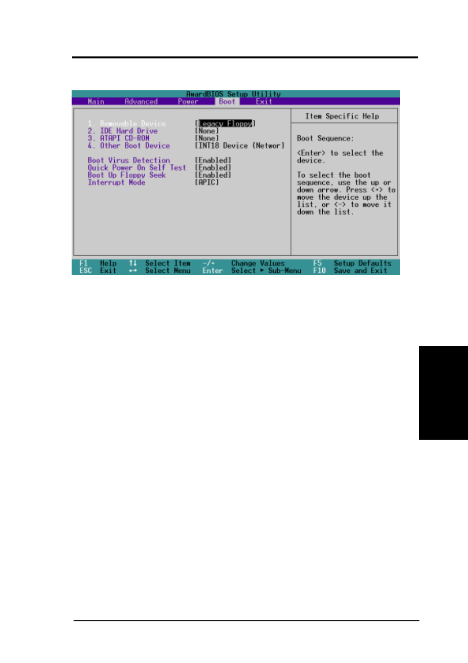 Bios setup, 6 boot menu | Asus A7N266 User Manual | Page 73 / 104