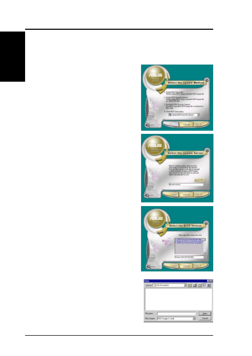 Software reference, 1 asus live update | Asus A7N266 User Manual | Page 82 / 104