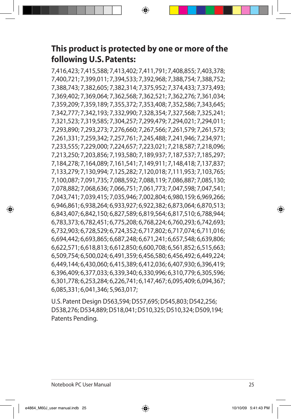 Asus M60J User Manual | Page 27 / 28