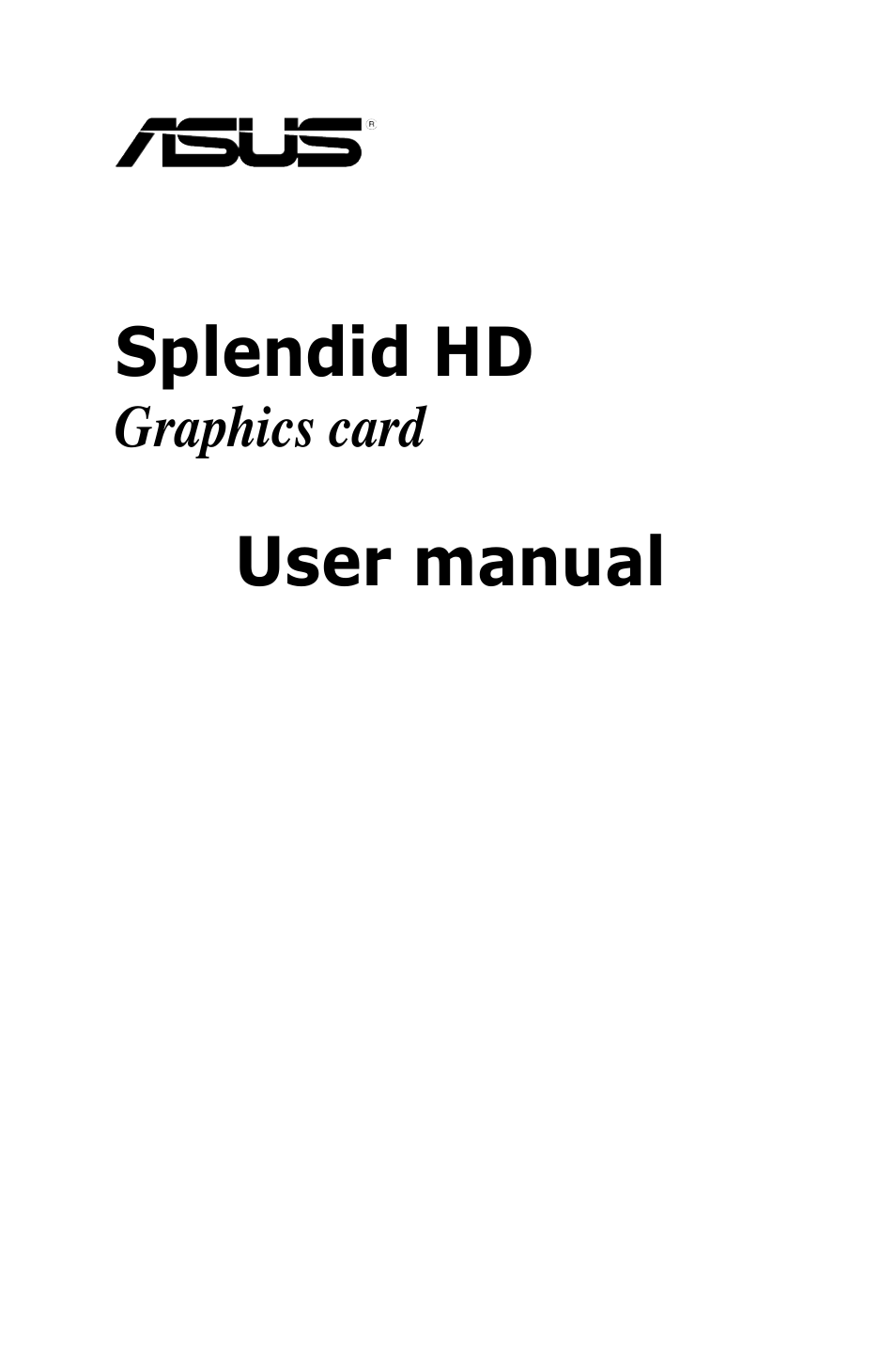 Asus MA3850 Series User Manual | 62 pages