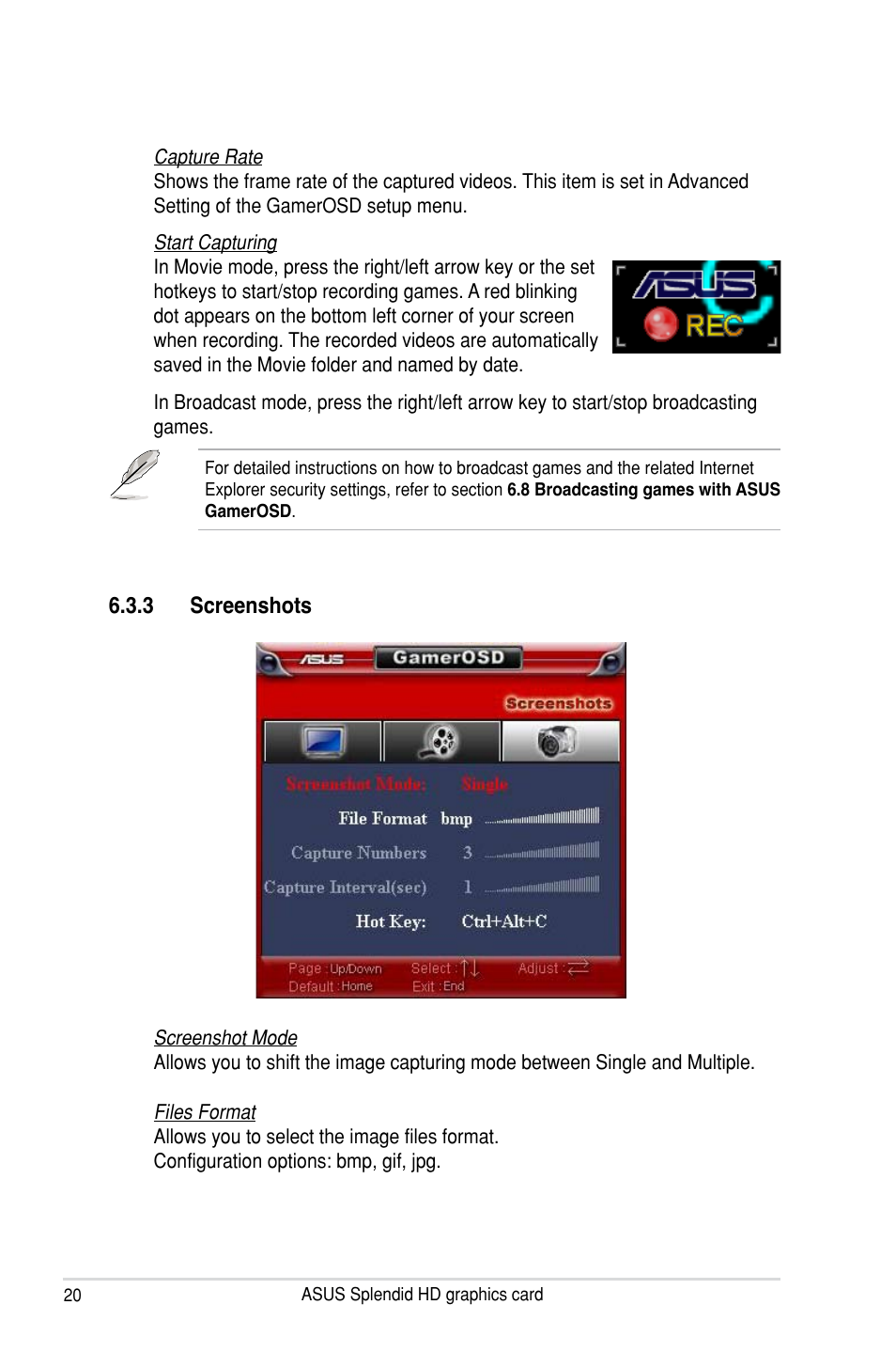 3 screenshots | Asus MA3850 Series User Manual | Page 26 / 62